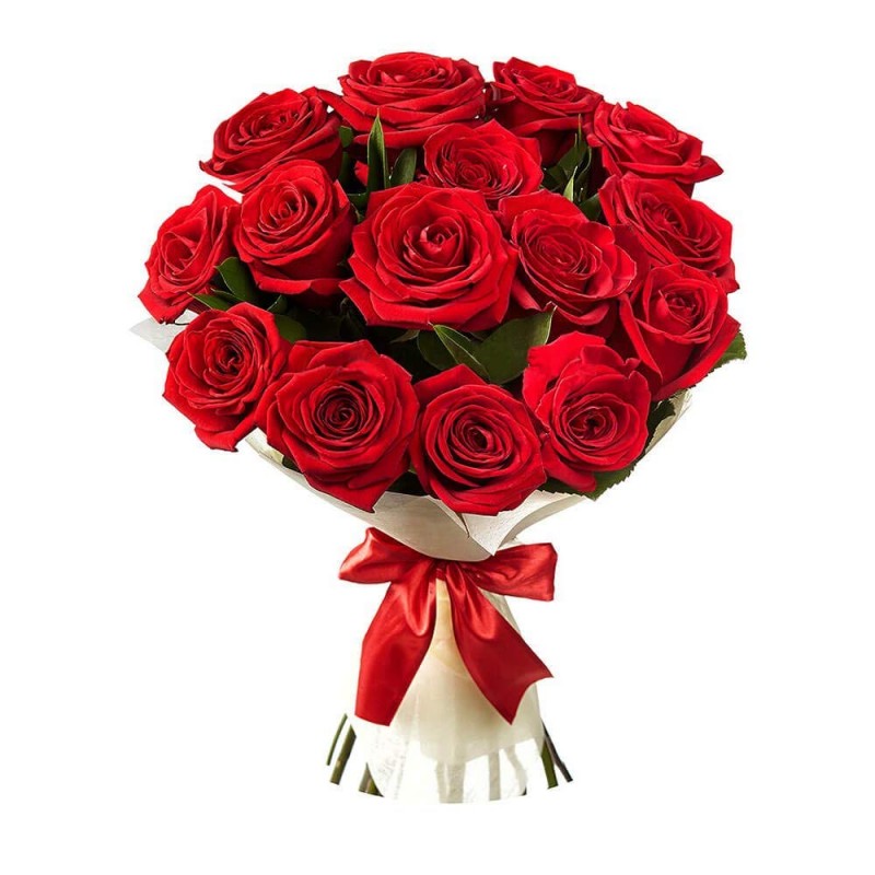 Beautiful 12 Roses Bouquet